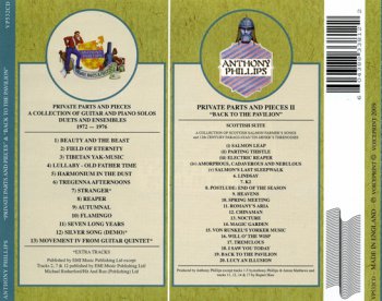 Anthony Phillips - Private Parts & Pieces/Private Parts & Pieces II: Back to the Pavillion 1978/1980 (2CD Voiceprint 2009) 