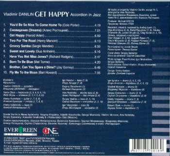 Vladimir DANILIN-GET HAPPY-Accordion in Jazz (2006) CD