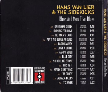 Hans van Lier & The Sidekicks - Blues And More Than Blues (2012)