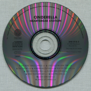 Cinderella: 4 Studio Albums & 1 Compilation (1986-1997)