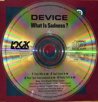 Device -What is sadness?1990 mix + ENIGMA-Sadeness part I 1990 mix / Lossless 16-44