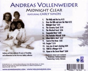  	 Andreas Vollenweider - Midnight Clear (2006) 