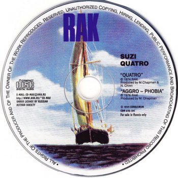 Suzi Quatro - Quatro (1974) • Aggro-Phobia (1976)
