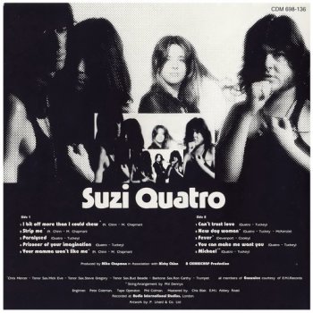 Suzi Quatro - Your Mamma Won't Like Me(1975) • Main Attraction(1982)