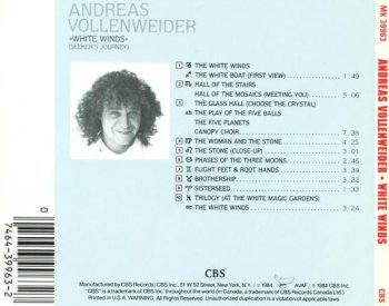 Andreas Vollenweider - White Winds (1984) 