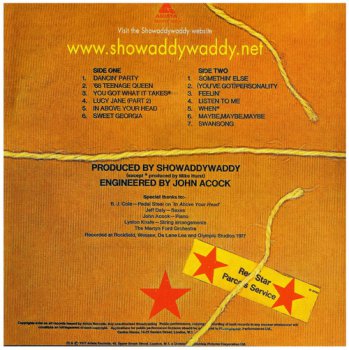 Showaddywaddy - Red Star (1977)