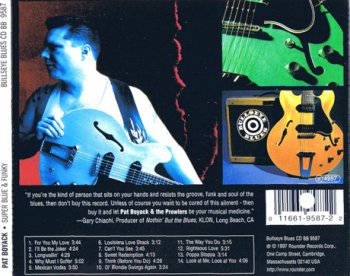 Pat Boyack & The Prowlers - Super Blue & Funky (1997) 