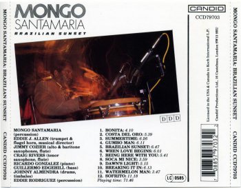 Mongo Santamaria - Brazilian Sunset (1992)