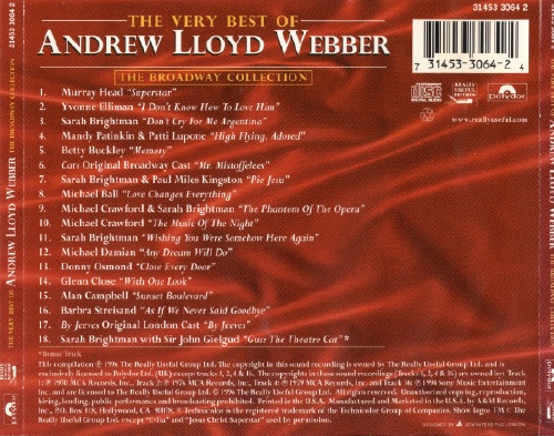 Andrew Lloyd Webber - The Very Best/ The Broadway Collection
