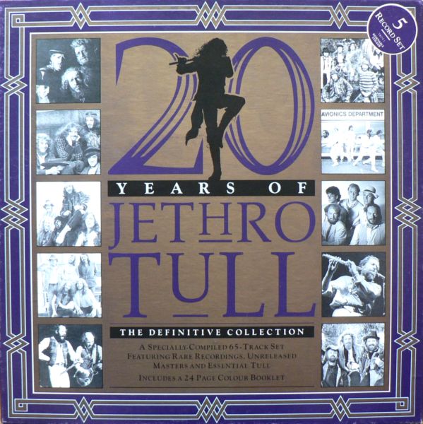 Jethro Tull - 20 Years Of J. T. The Definitive Collection [Chrysalis – T BOX 1, UK, 5LP (VinylRip 24/96)] (1988)