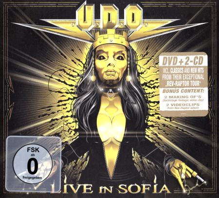 U.D.O. (UDO) - Live In Sofia (2CD) + [DVD9] 2012