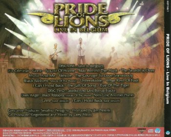 Pride Of Lions - Live In Belgium (2006) [2CD Japan Edit.] 