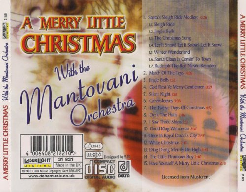 Mantovani & His Orchestra - A Merry Little Christmas With