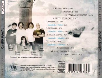 Quaterna Requiem - O Arquiteto 2012 (Quaterna Records QR04)