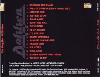 Dokken - The Very Best Of Dokken 1999 (Rhino/EastWest Japan) 