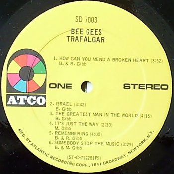 Bee Gees - Trafalgar (1971) Vinyl-rip, flac 24-96, wav 16-44