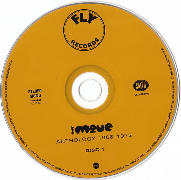 The Move - Anthology 1966-1972 (4CDs Box Set) 2008