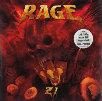Rage - 21 [Nuclear Blast - NB 2810-1, 2LP (VinylRip 24/96)] (2012)