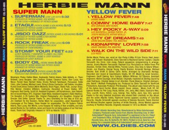 Herbie Mann - Super Mann / Yellow Fever [2CD Set] (2001)