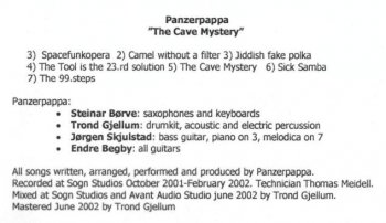 Panzerpappa - Hulemysteriet: The Cave Mystery (2002)