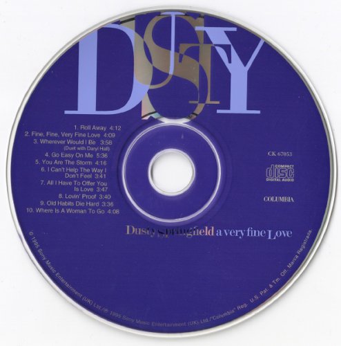Dusty Springfield - A Very Fine Love (1995)
