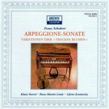 Schubert - Arpeggione Sonate [Klaus Storck, Hans-Martin  Linde, Alfons Kontarsky] (2000)