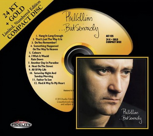 Phil Collins: 4 Albums &#9679; 24KT Gold CD - Audio Fidelity Collection 2010/2011/2012