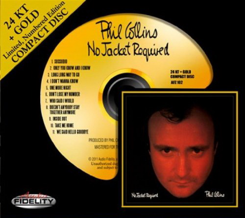 Phil Collins: 4 Albums &#9679; 24KT Gold CD - Audio Fidelity Collection 2010/2011/2012