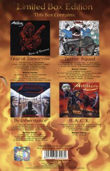 Artillery - Thruogh The Years (4CD) 2007