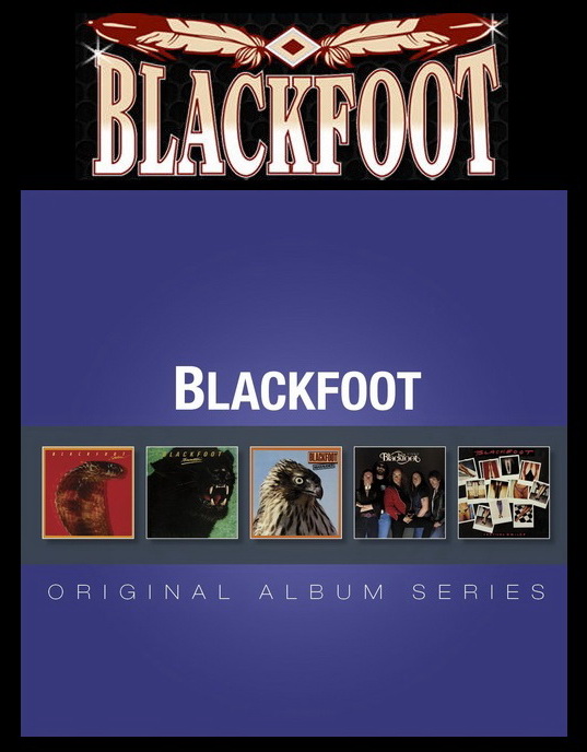 Blackfoot: Original Album Series - 5CD Box Set Rhino Records 2013