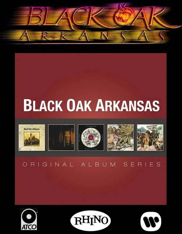 Black Oak Arkansas: Original Album Series - 5CD Box Set Rhino Records 2013