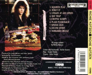 Richie Kotzen - Richie Kotzen [Japan Edition] (1989) 