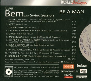 Ewa Bem - Be a man 1981 (2006)