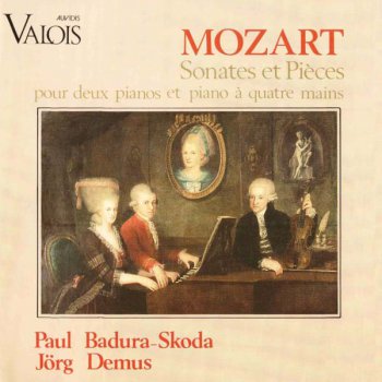 Mozart - SONATES ET PIECES pour deus pianos et piano a quatre mains [Paul Badura-Skoda, Jorg Demus] (1988)