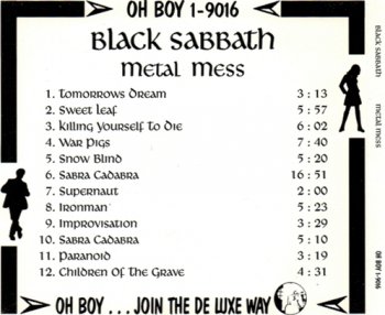 Black Sabbath - Metal Mess 1974 (1990 Bootleg: California Jam 1, Ontario Motor Speedway)