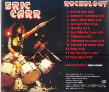 Eric Carr - Rockology (1999) [Japan Press +  E.C. Press 2000] 