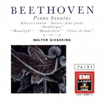 Beethoven - Piano Sonatas (Walter Gieseking) (1990)
