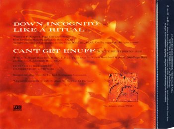 Winger - Down Incognito (Single 1993) 