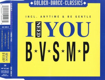 B.V.S.M.P. - I Need You (CD, Maxi-Single) 2001