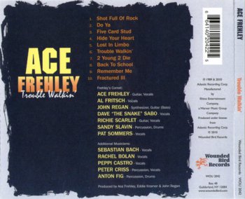 Ace Frehley - Trouble Walkin' 1989 (WOU2042 Wounded Bird Rec. 2010)