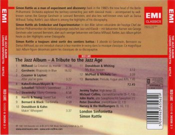 Simon Rattle - The Jazz Album (2012)