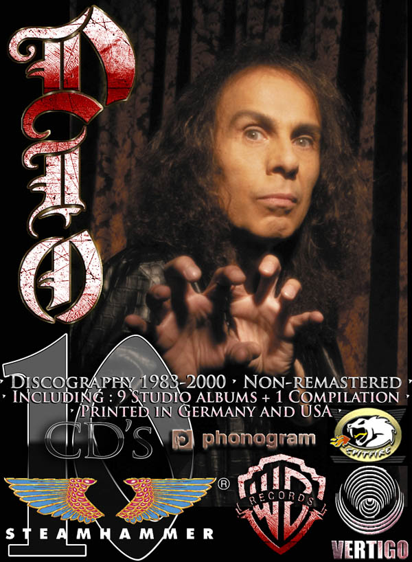 DIO - Discography (10 x CD • 1983-2000 • Non-remastered) DIO - Discography (10 x CD • 1983-2000 • Non-remastered)