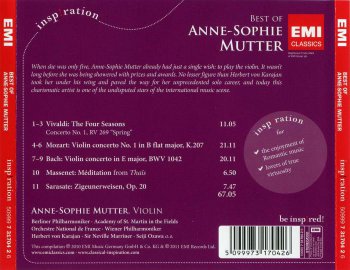 Anne-Sophie Mutter - Best Of (2011)