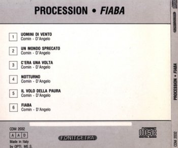 Procession - Fiaba 1974 (Analogic Rec. 1989)