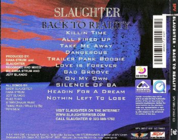 Slaughter - Back To Reality (1999)