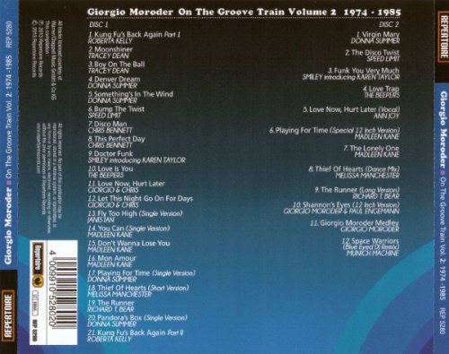 Giorgio Moroder - On The Groove Train Volume 2: 1974-1985 (2cd 2013)
