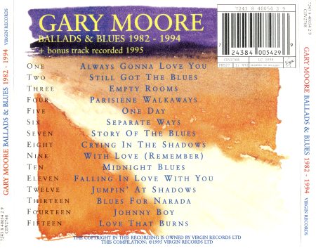Gary Moore - Ballads & Blues 1982-1994 (1995)