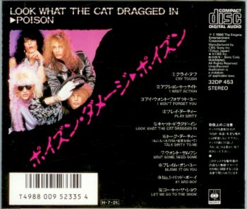 Poison - Look What the Cat Dragged In 1986 (2CD: CBS-Sony, Japan/Capitol Rec., EU Remast. 2006)