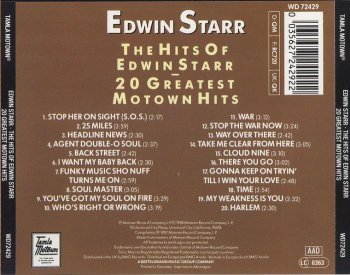 Edwin Starr - 20 Greatest Motown Hits (1987)