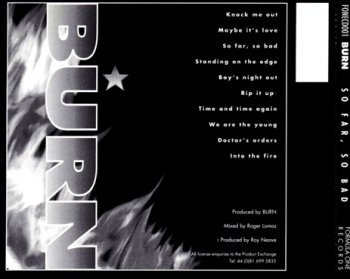 Burn - So Far, So Bad (1993)
